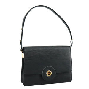 LOUIS VUITTON Epi Free Run Shoulder Bag Black M52402 LV Auth yk16660